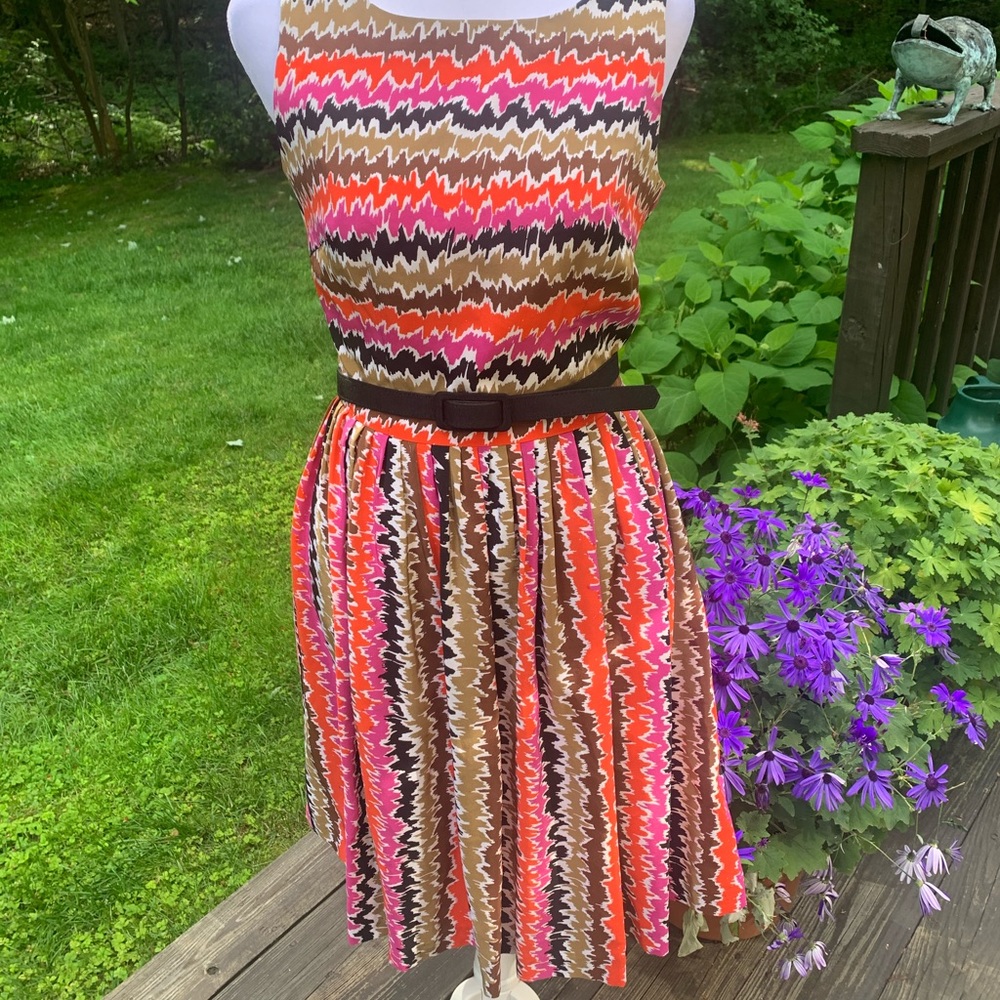 Trina Turk multicolor silk dress